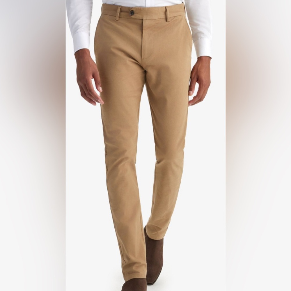 John henric Khaki Chinos
Cotton Stretch Slim Fit